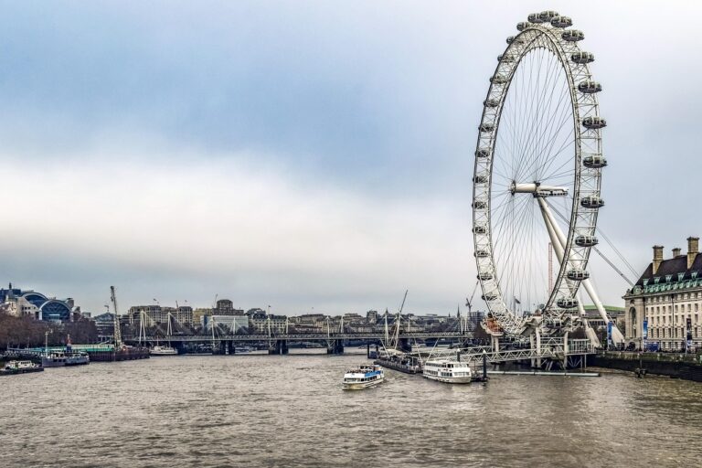 London Eye overlooking the River Thames, symbolising UK immigration and the impact of the safe country rule.