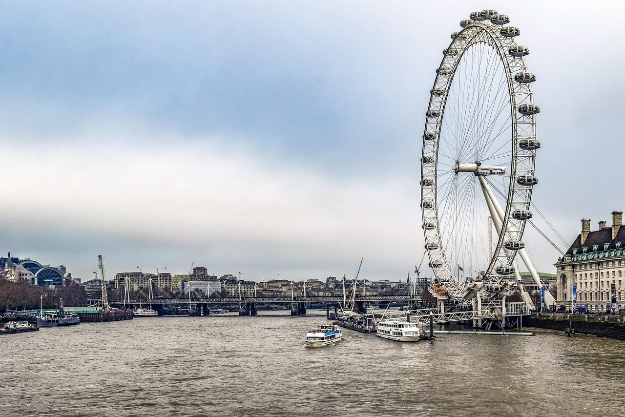 The London Eye stands over the River Thames, and therefore it symbolises change as discussions on Proposed Changes to ILR Route continue in the UK.